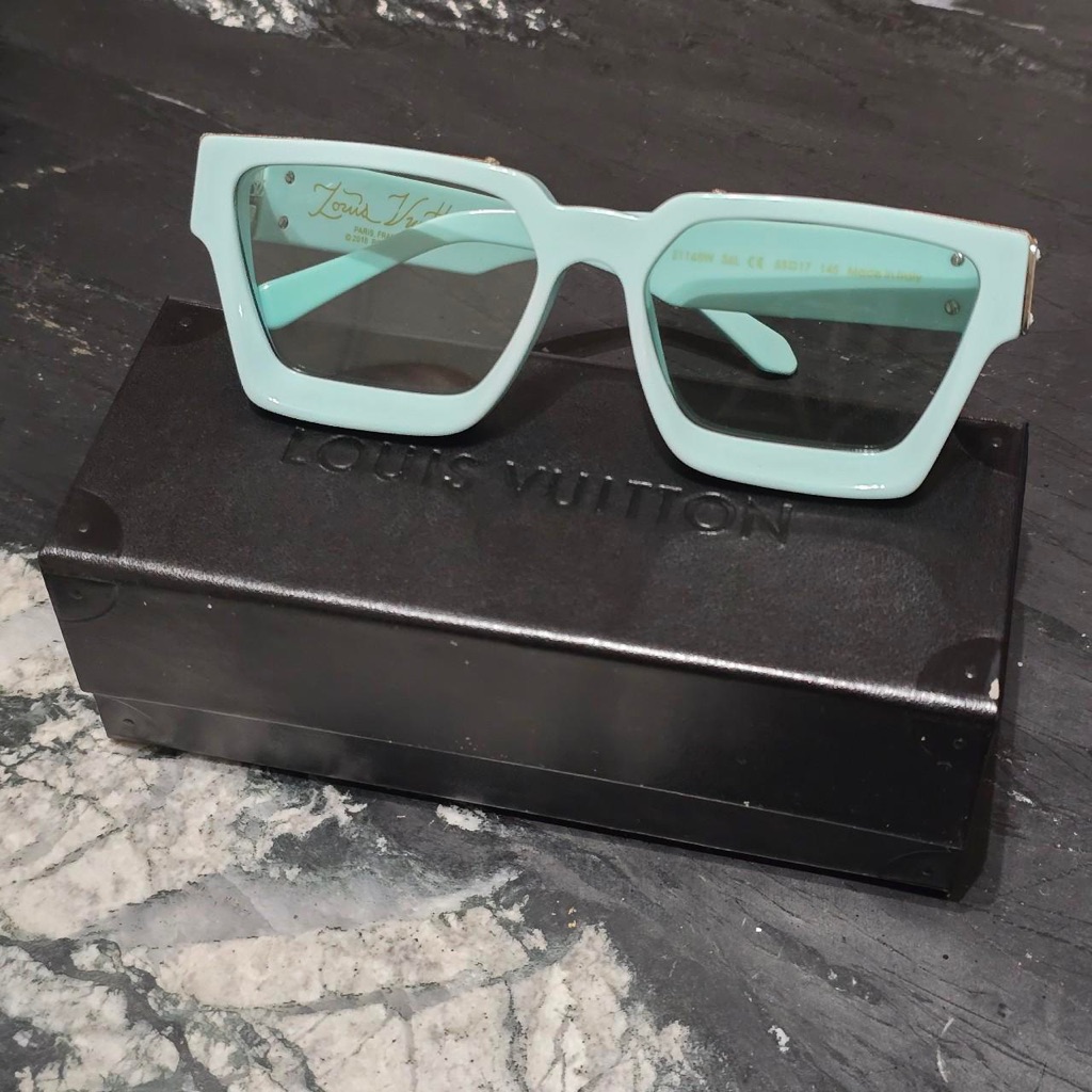 Louis Vuitton Mint Green Millionaire Sunglasses Authentic